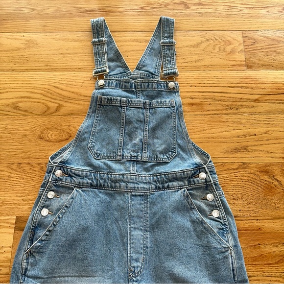 GAP Classic Denim Overalls Size Small - Picture 12 of 16